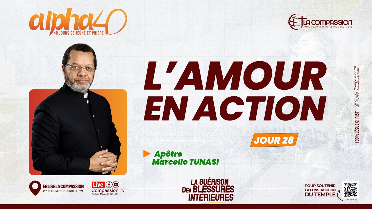 ALPHA 40 JOUR 28 • PAST MARCELLO TUNASI | 08.02.2026