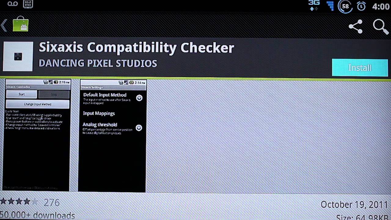 SixAxis Controller + Android + MAME + HDMI = FUN!!!!