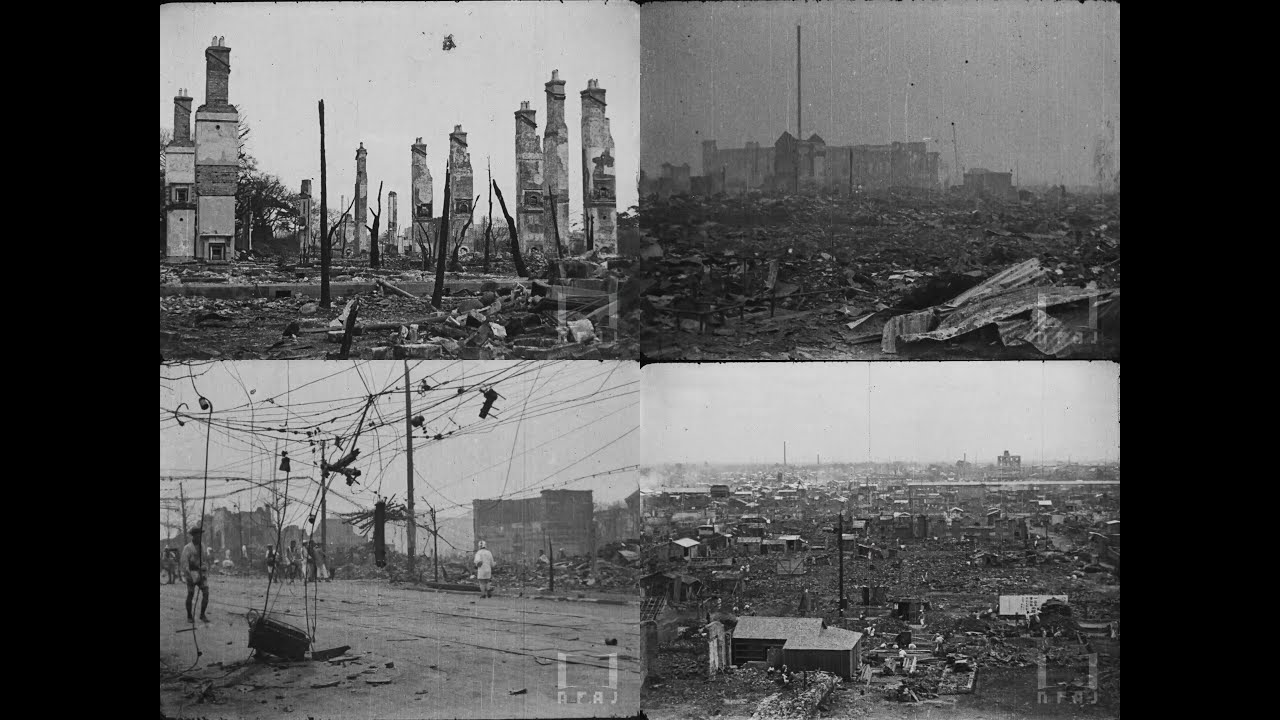 關東大震大火實況｜関東大震災映像デジタルアーカイブ   Films of the Great Kanto Earthquake of 1923