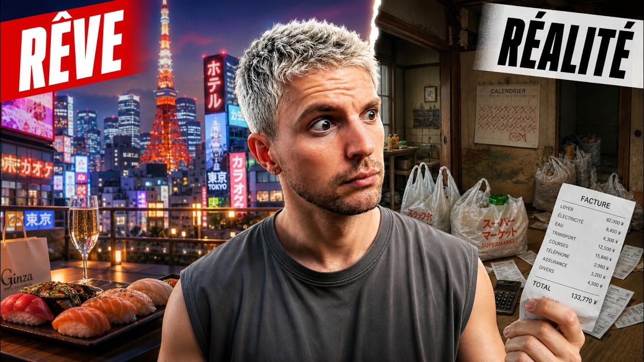 Vivre à Tokyo avec un salaire normal… voilà le vrai prix