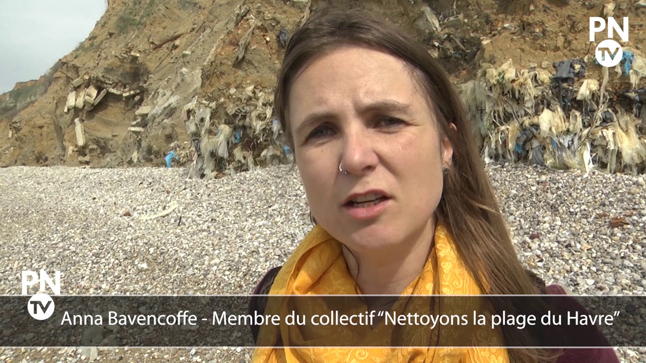 Les déchets s'accumulent sur la plage du Havre et de Sainte-Adresse