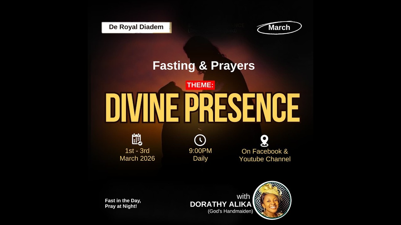 DE ROYAL DIADEM MONTHLY PRAYER & FASTING - MARCH EDITION