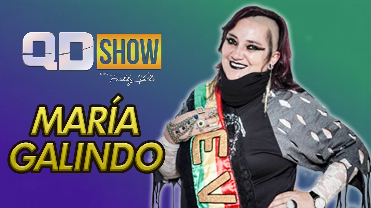 Mar&iacute;a Galindo Entrevista QD SHOW