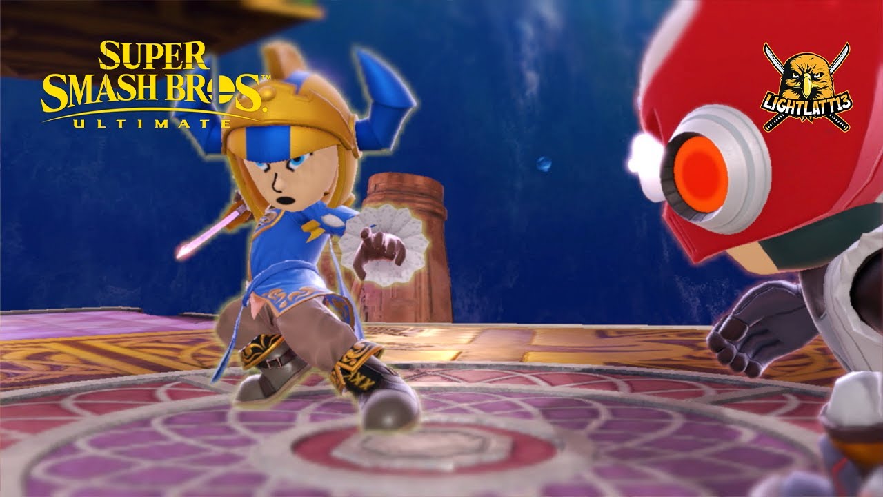 Can I defeat this Mii Swordfighter Amiibo in Smash Ultimate? (BWKing16 vs Amiibo LightLatt13)
