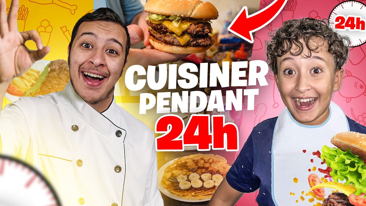 Je CUISINE pendant 24H pour mon FR&Egrave;RE MIGON !