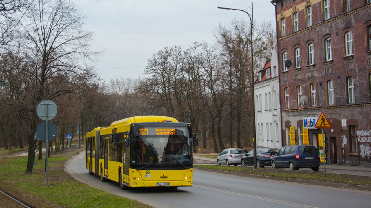 MAZ 205.069 #69 - ASKA Żory (Przejazd + Nagranie, 121) ↯ [*]
