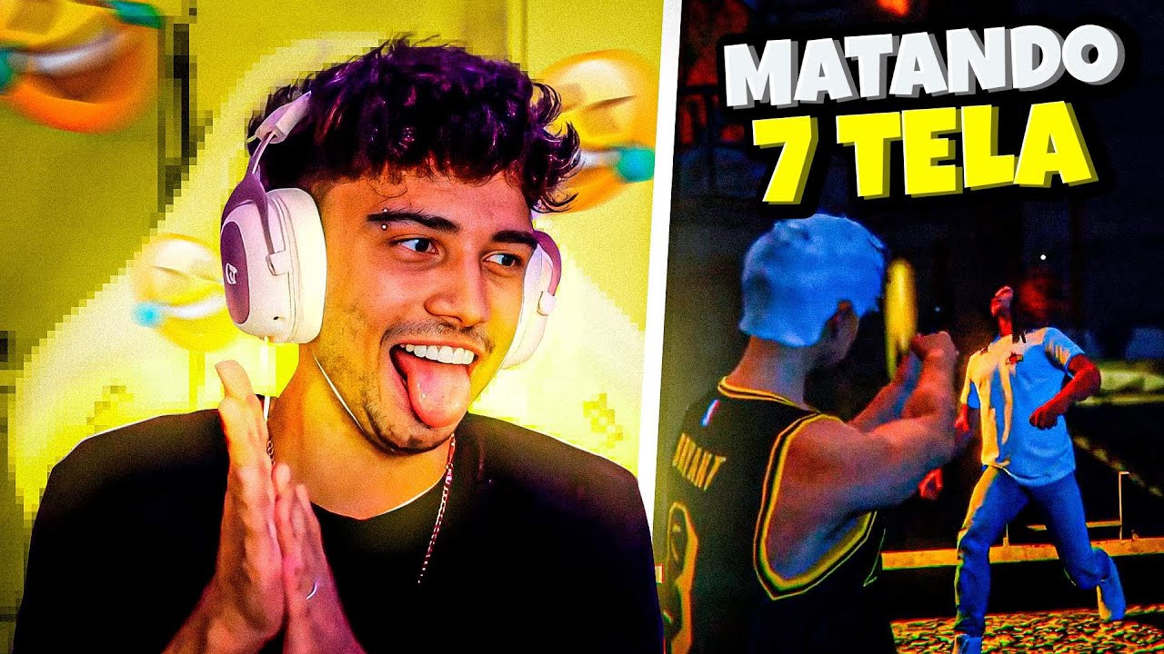 JILSU MAT4NDO TODOS OS 7 TELA DA CIDADE!!!  (GTA RP) - LUCAS ZIEMLICH