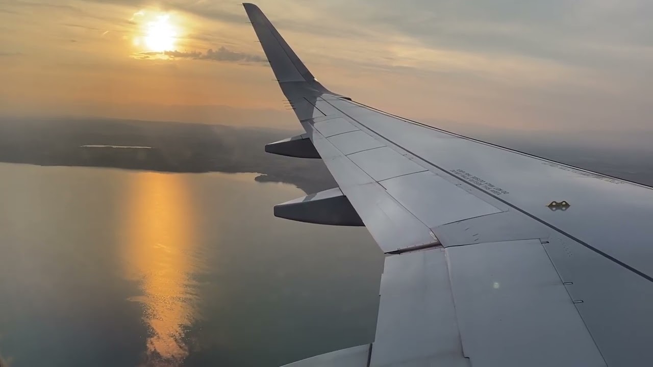 Atterraggio (Landing) Roma Fiumicino con ITA Airways - Airbus A320-Neo