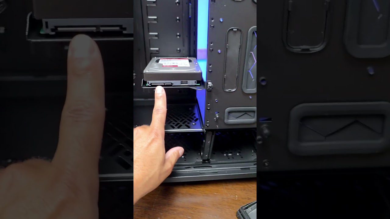 Installing x5 12TB Western Digital Red Pro HDDs in a Threadripper NAS