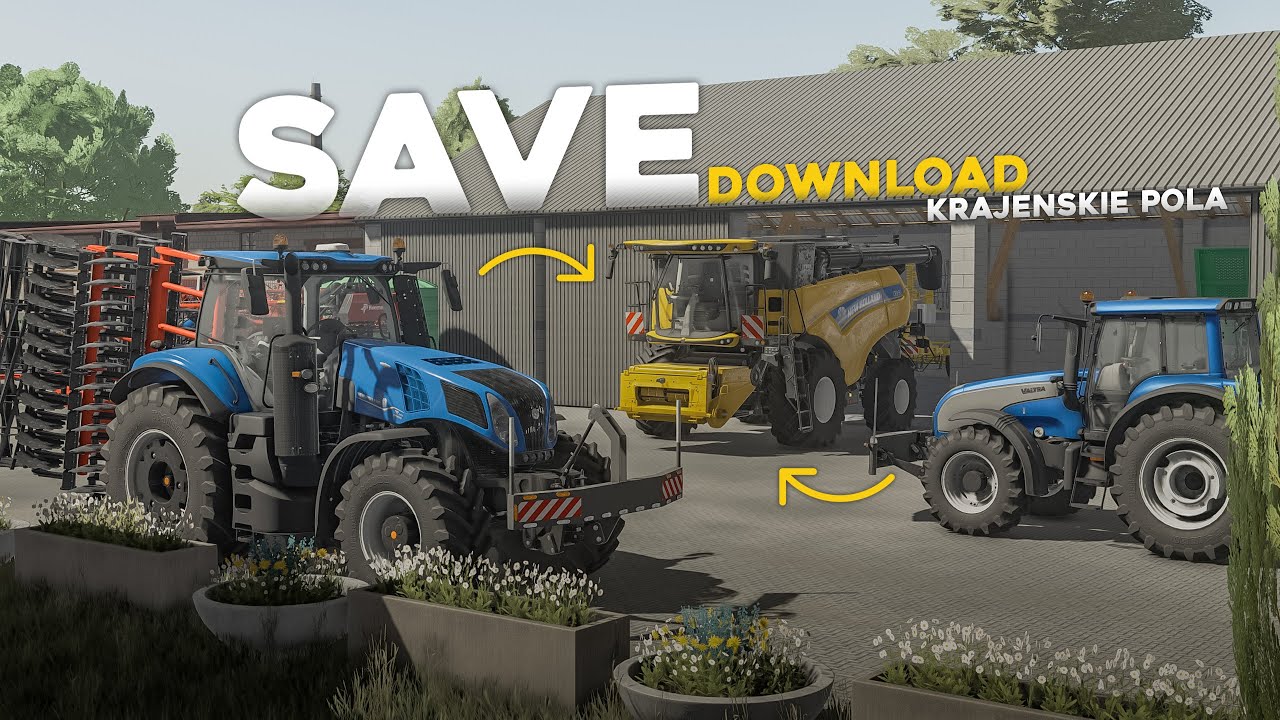 Janusz Budownictwa! [KRAJEŃSKIE POLA #1 ] ☆ FS 22☆ Download Save & Modpack ☆ DragonSky Channel ☆