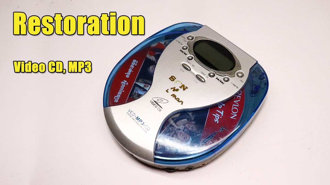 Restoration Sony Video CD and MP3 Player