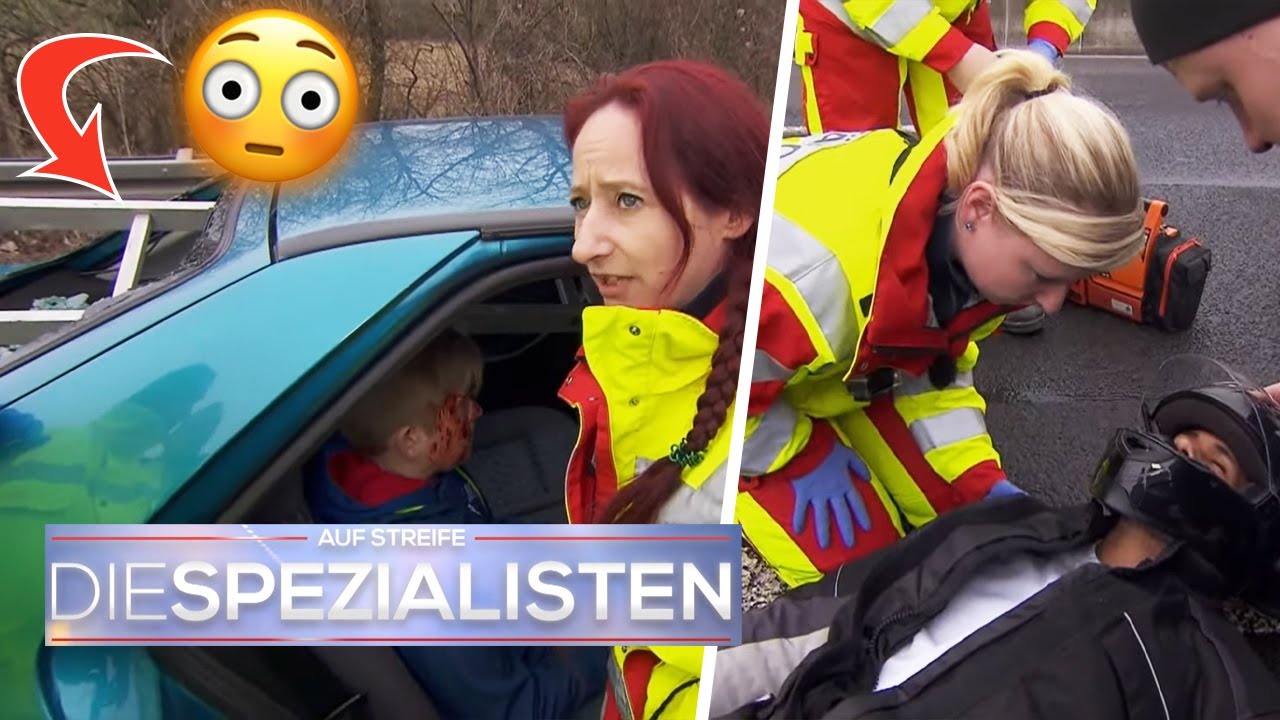 Hunde auf der Autobahn?!😳 Leiter kracht nach Vollbremsung durch Heckscheibe💥|Die Spezialisten| SAT.1