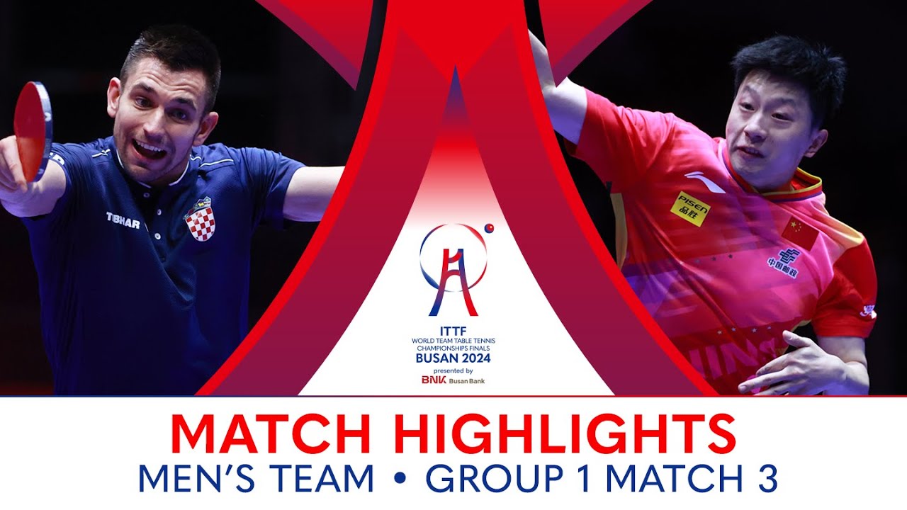 Ma Long (CHN) vs Frane Kojic (CRO) | WT G1 - Match 3 | #ITTFWorlds2024