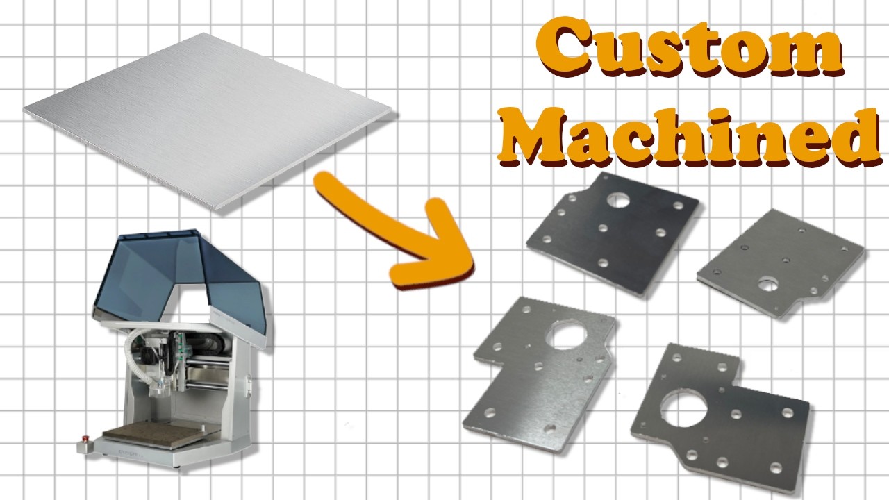The Hive 3D Printer: Custom Aluminum Plates with Carvera Air CNC