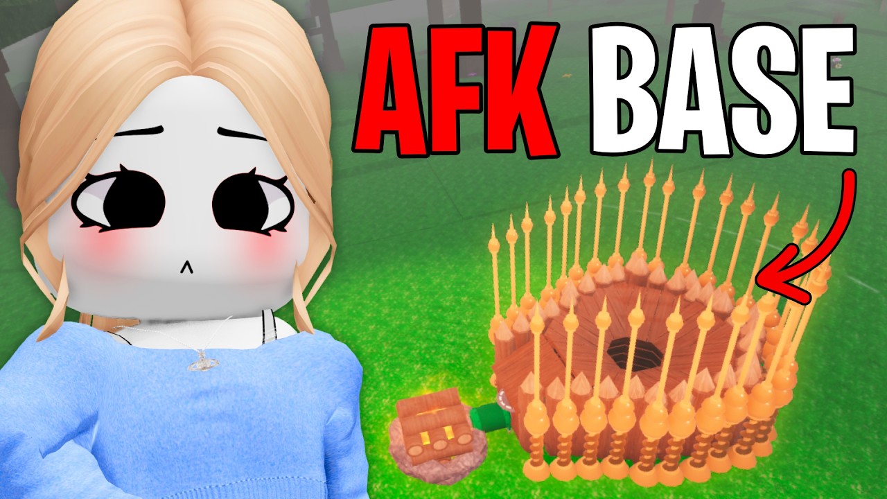 I Built the CRAZIEST SOLO AFK BASE in 99 Nights in the Forest! (Roblox - Fairy Biome Update)