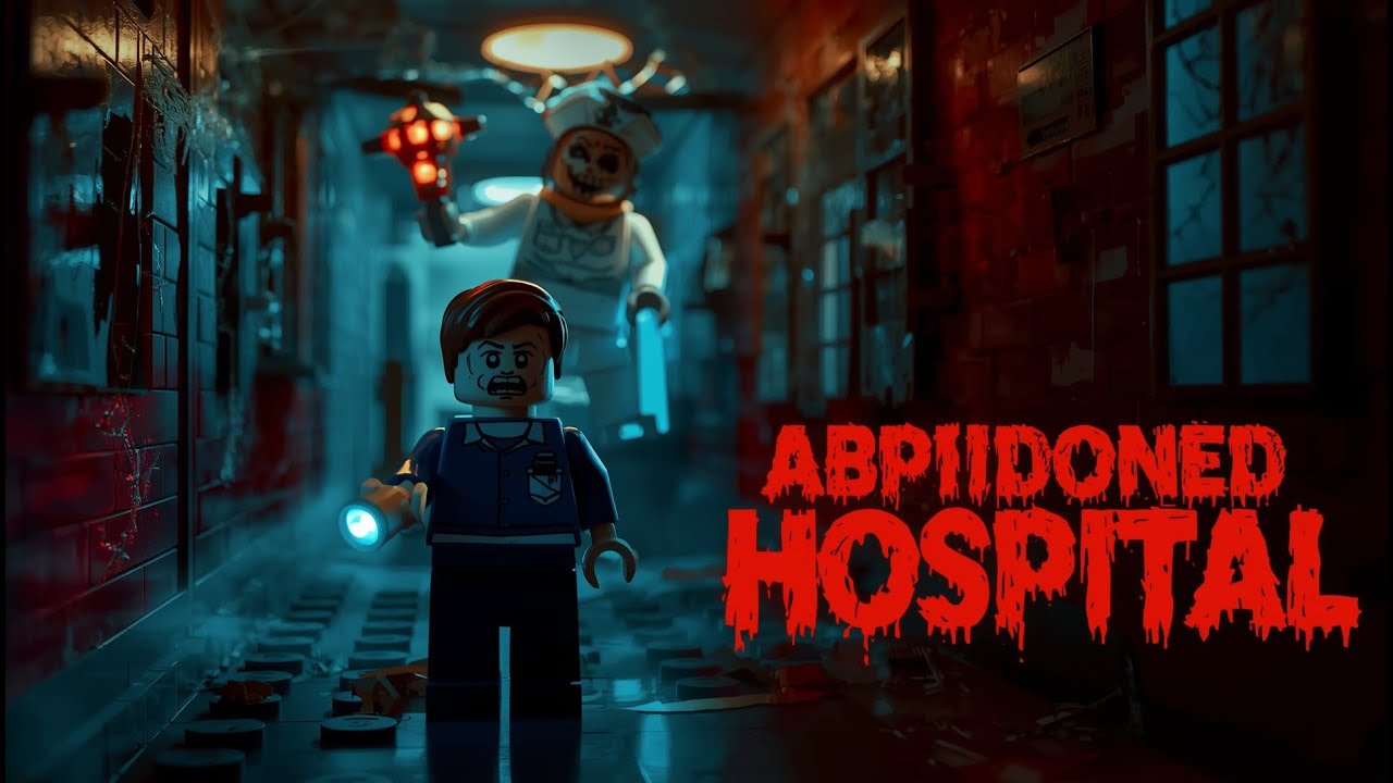 LEGO Abandoned Hospital 🏥👻 Creepy Horror Animation