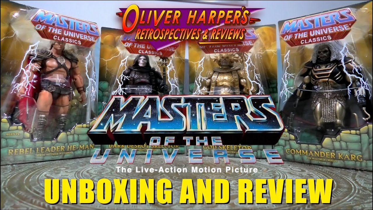 Super7 'Masters of the Universe' movie figures REVIEW
