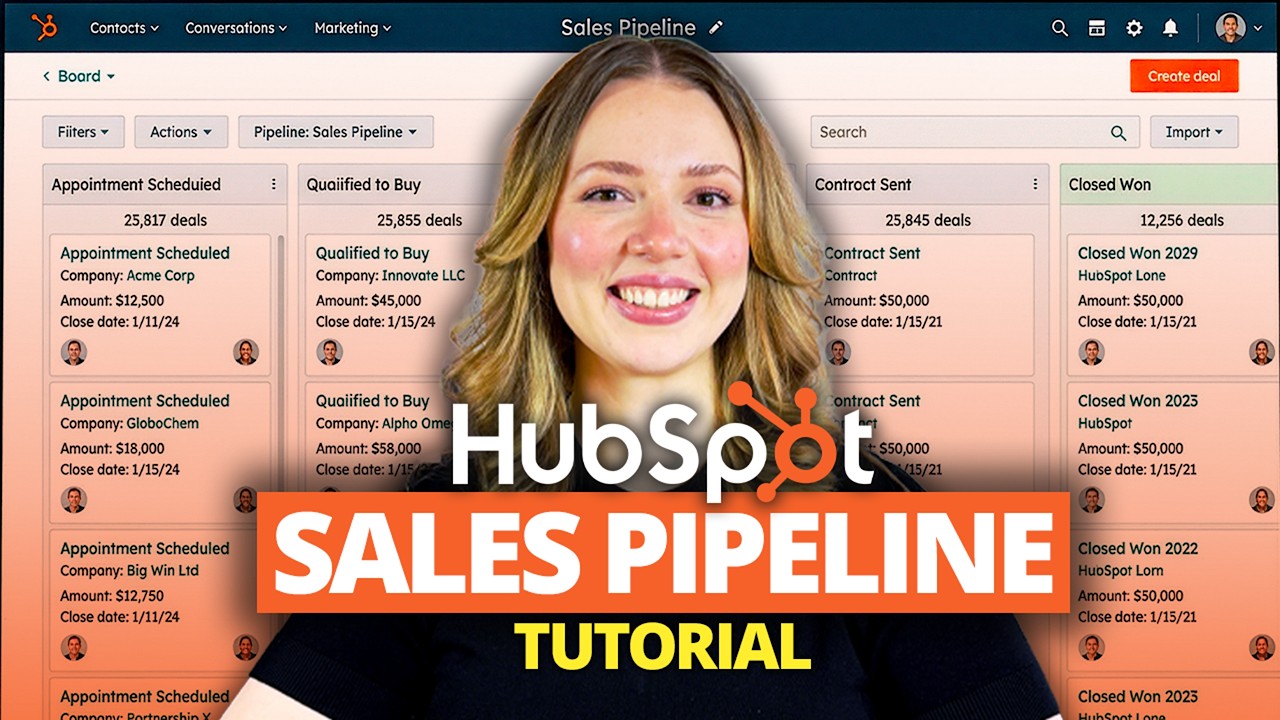 HubSpot Sales Hub: How to Create a Sales Pipeline in HubSpot (Most Teams Get This Wrong 😑)