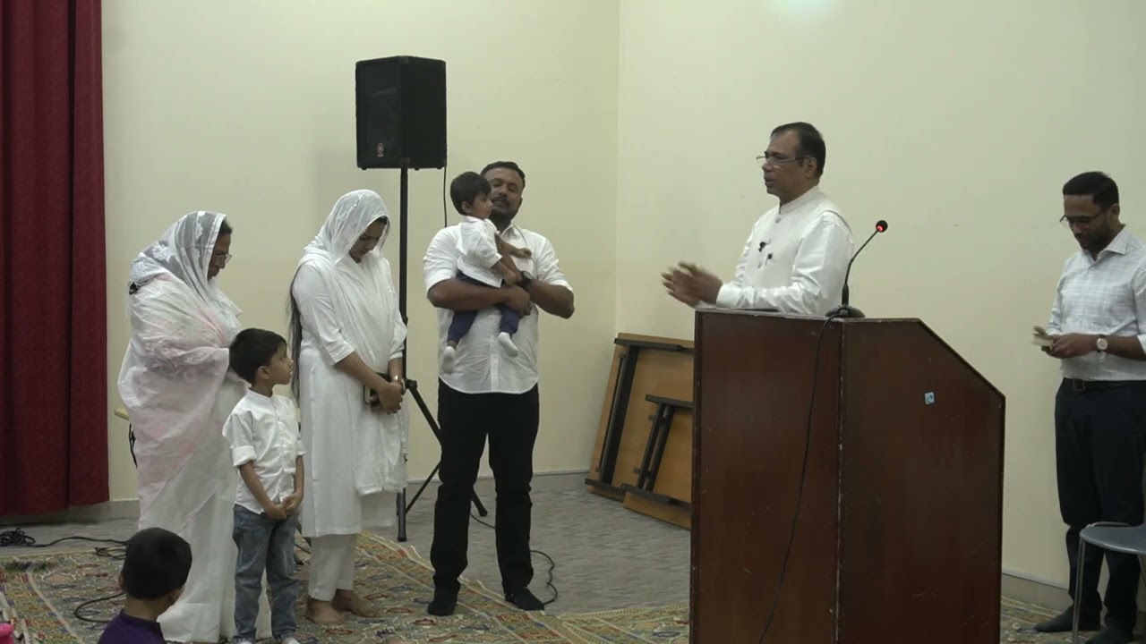 Sharon Fellowship Church - Abu Dhabi | CHILD DEDICATION CEREMONY| NOAH JERIN  |18 MAY 2025