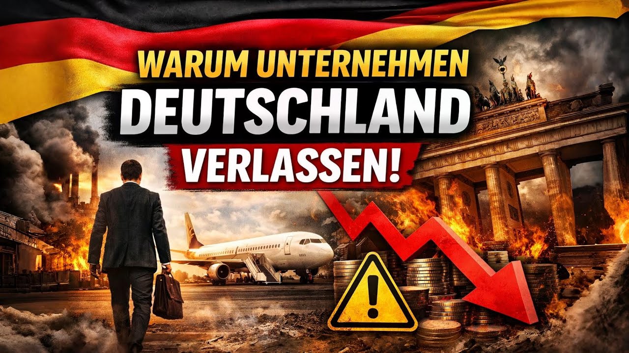 Warum verlassen immer mehr Unternehmen Deutschland? 🇩🇪📉