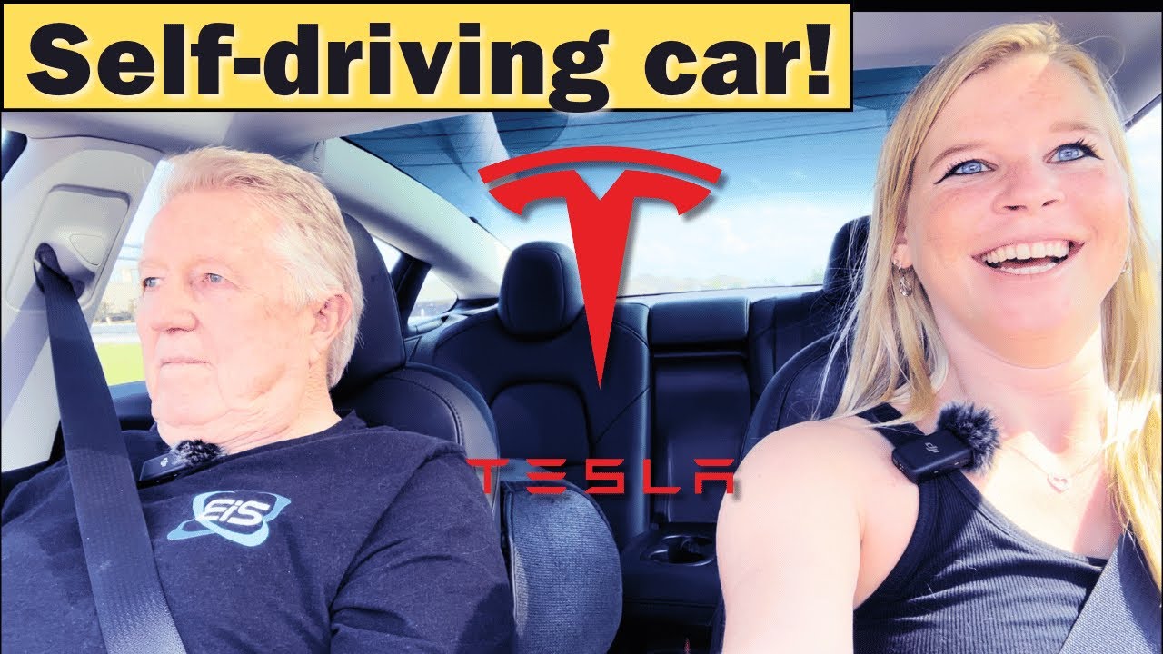 My Dad's SHOCKED Reaction to Tesla FSD