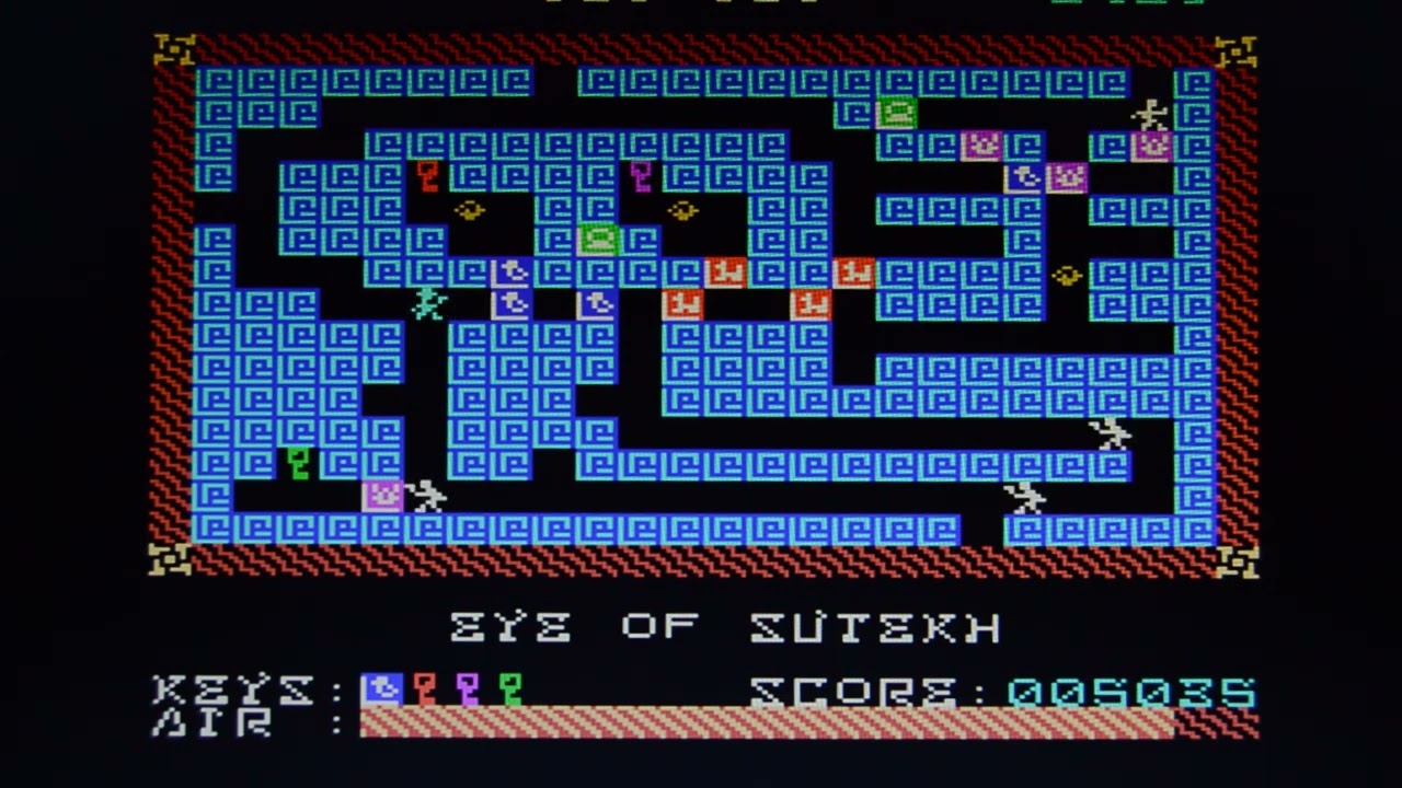 Tut-Tut for RC2014 (cpm) - run-through of penultimate level