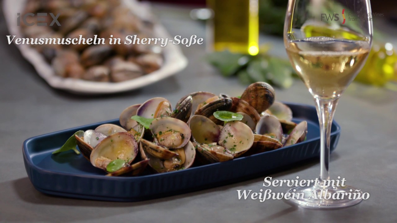 Venusmuscheln in Sherry-So&szlig;e