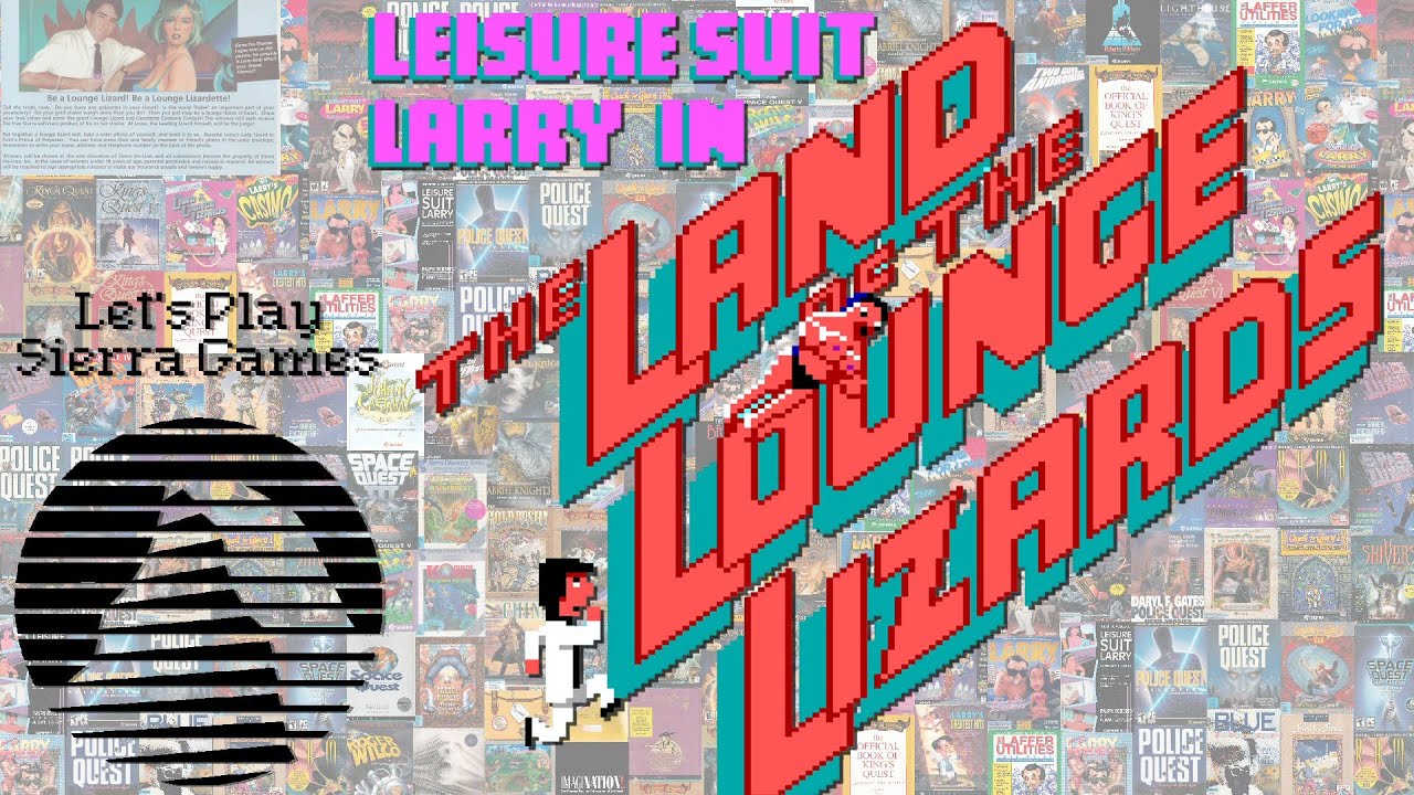 Let's Play Sierra Games - Leisure Suit Larry 1 EGA (Play Through) - No Commentary