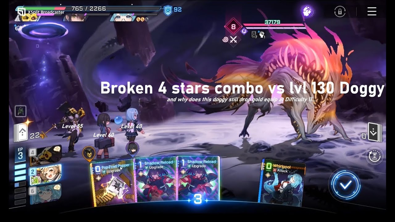 [Chaos Zero Nightmare] Broken 4 stars vs Difficulty 11 Laboratory 0