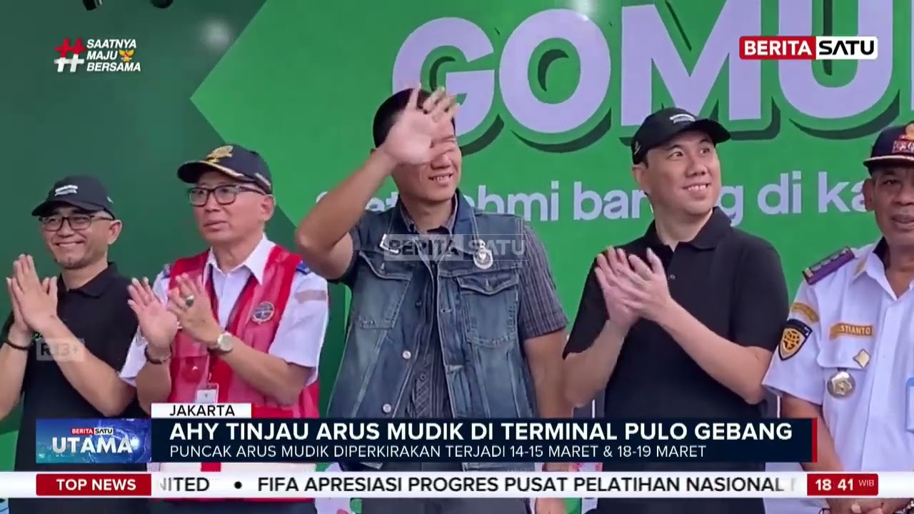Tinjau Terminal Pulo Gebang, Menko AHY Jamin Kemanan & Kenyamanan Pemudik #beritasatu