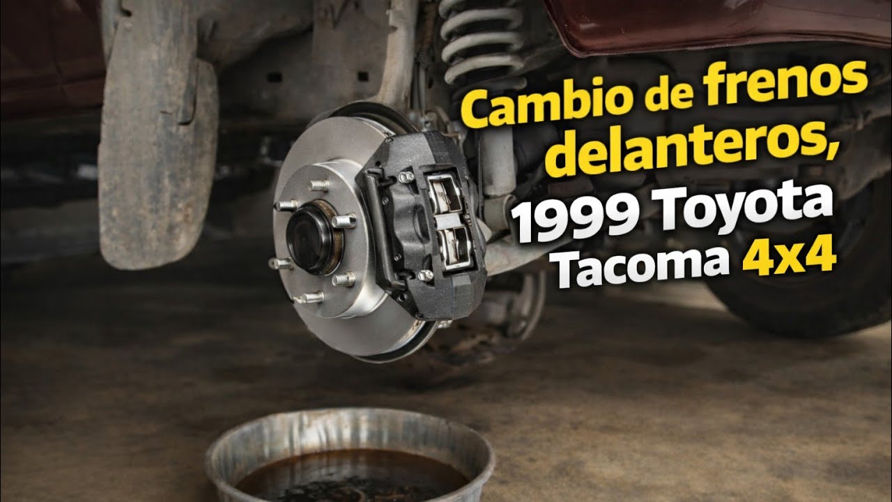 Cambio de FRENOS DELANTEROS en Toyota Tacoma '99 | Gu&iacute;a Completa de Mantenimiento