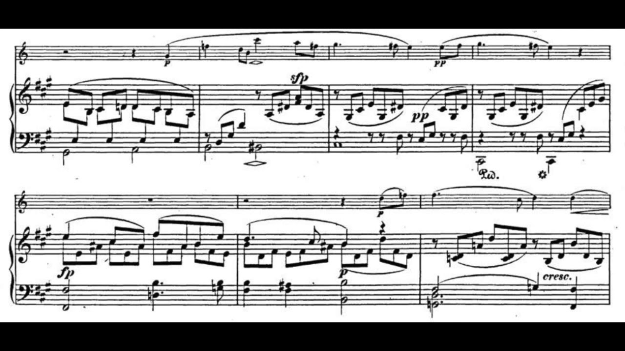 Schumann - Fantasiestücke (piano accompaniment)