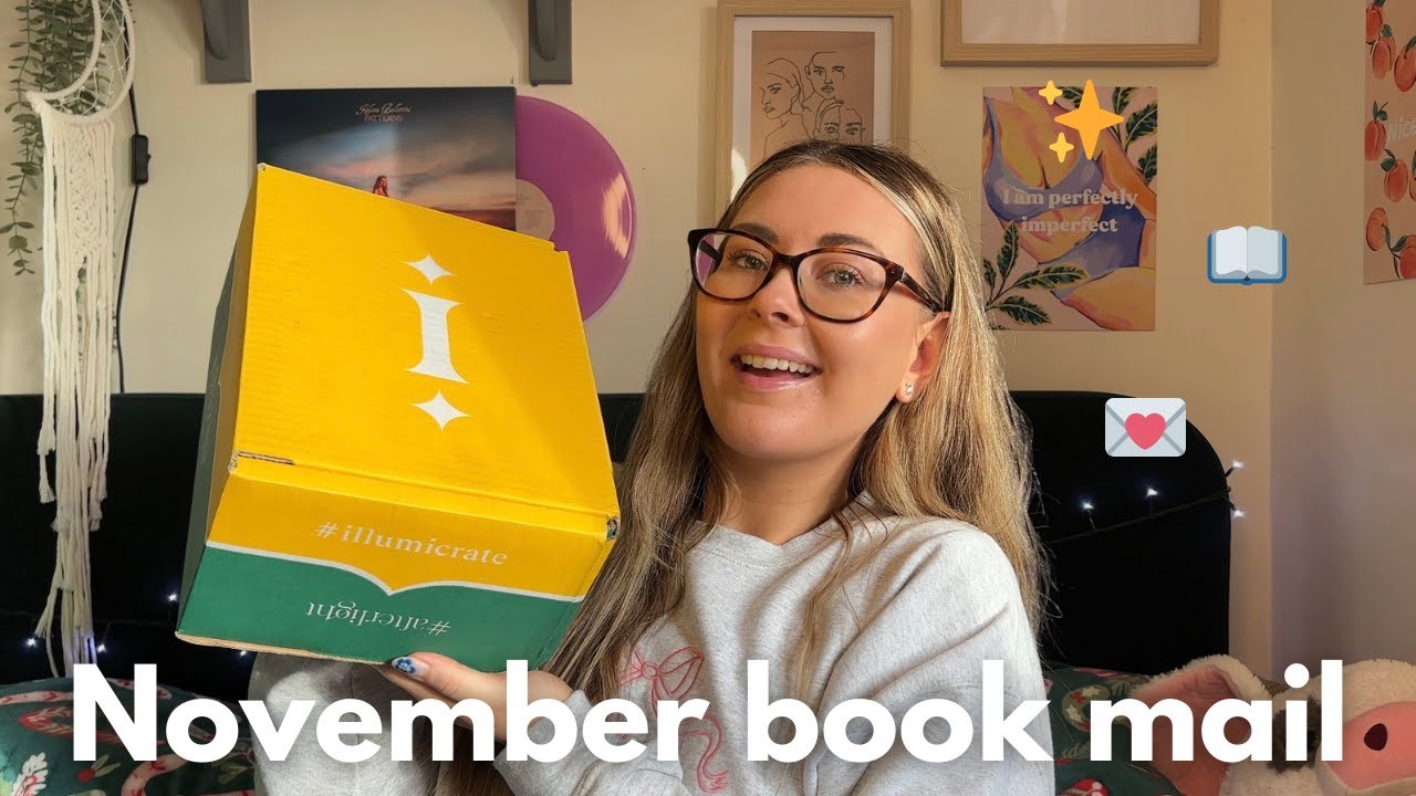Ноябрьская рассылка книг 💌 Иллюмикрат, Афтерлайт и Запретное крыло