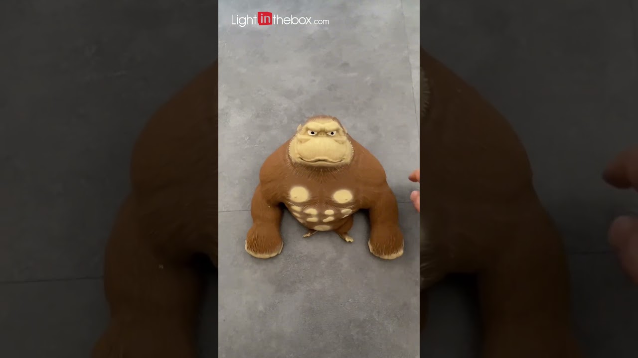 Elastic sand-filled gorilla toy-ZL #lightinthebox #fun #funny #funtime #decompression #toy #toys