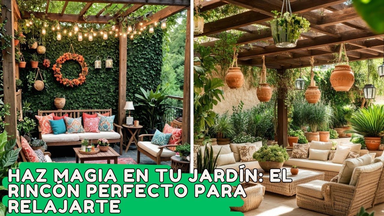 EL SECRETO PARA UN RINCÓN MÁGICO EN TU JARDÍN (¡FÁCIL Y BARATO!)