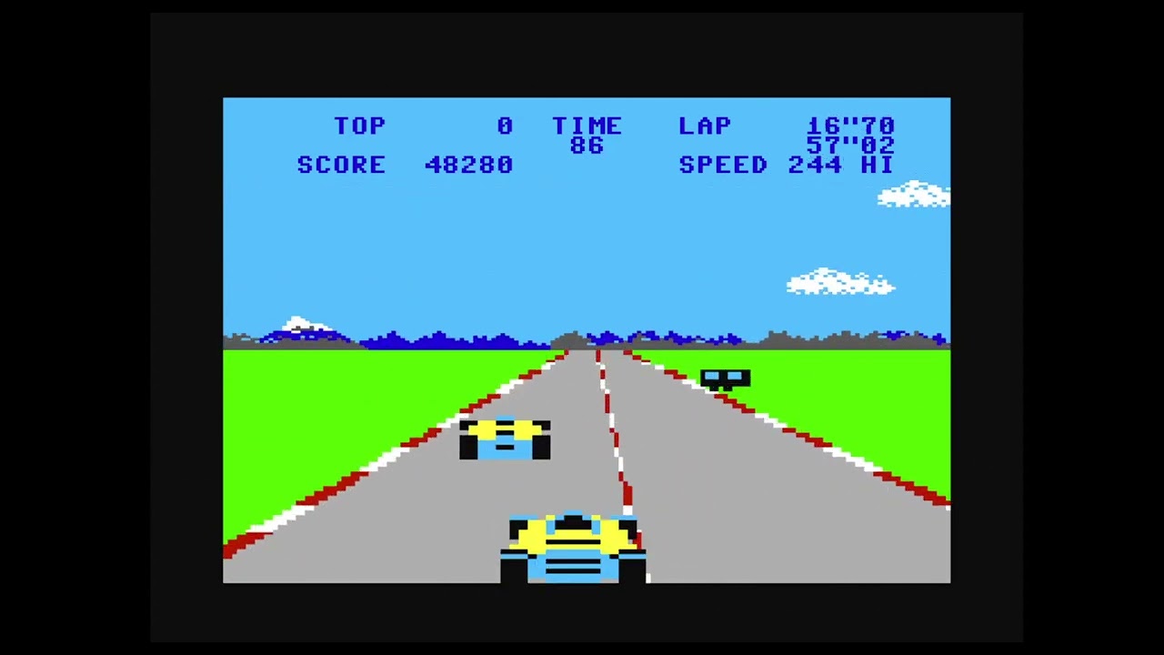 Pole Position Commodore 64 Gameplay May 20th, 2025