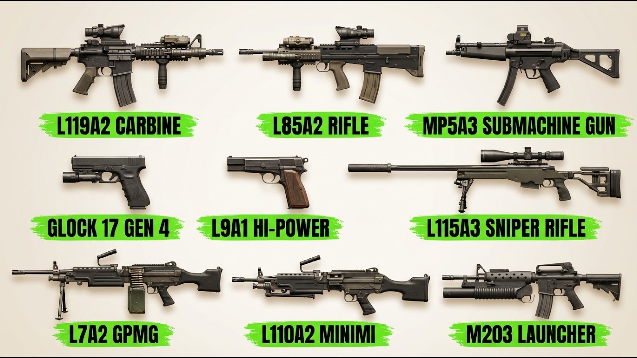 Every Weapon the British SAS Uses Explained