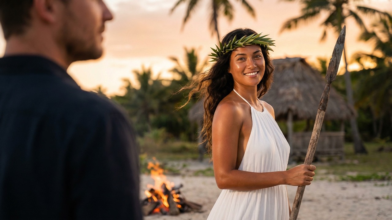 Single Dad Stranded on an Island With His Boss — Her LAST Request Shocked Him