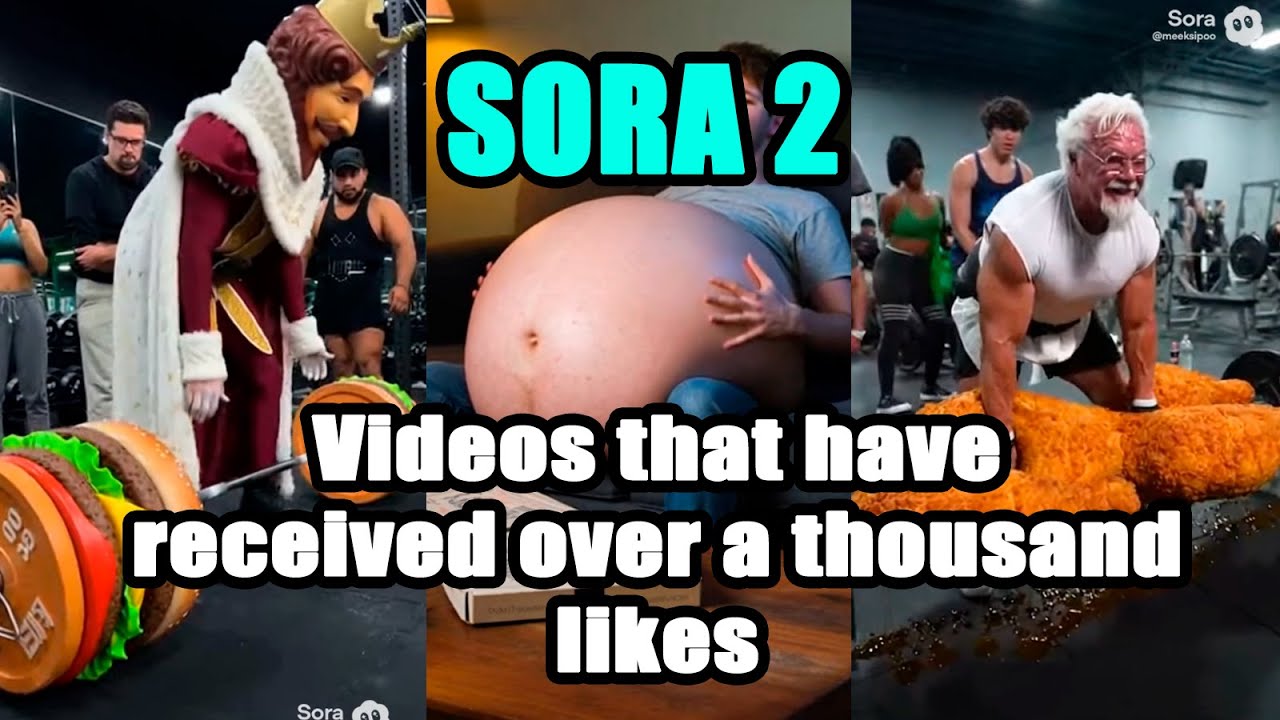 Videos that have received over a thousand likes  #ai #sora2 #funny #comedy