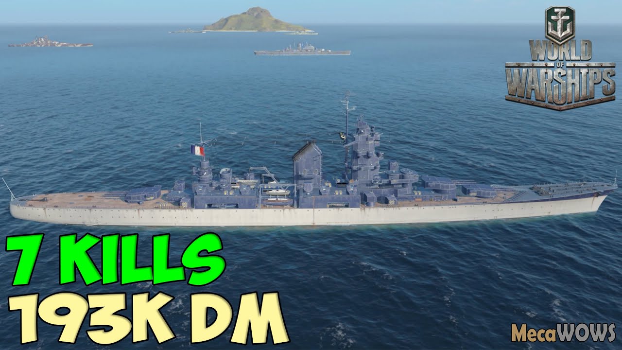 World of WarShips | Henri IV | 7 KILLS | 193K Damage - Replay Gameplay 1080p 60 fps
