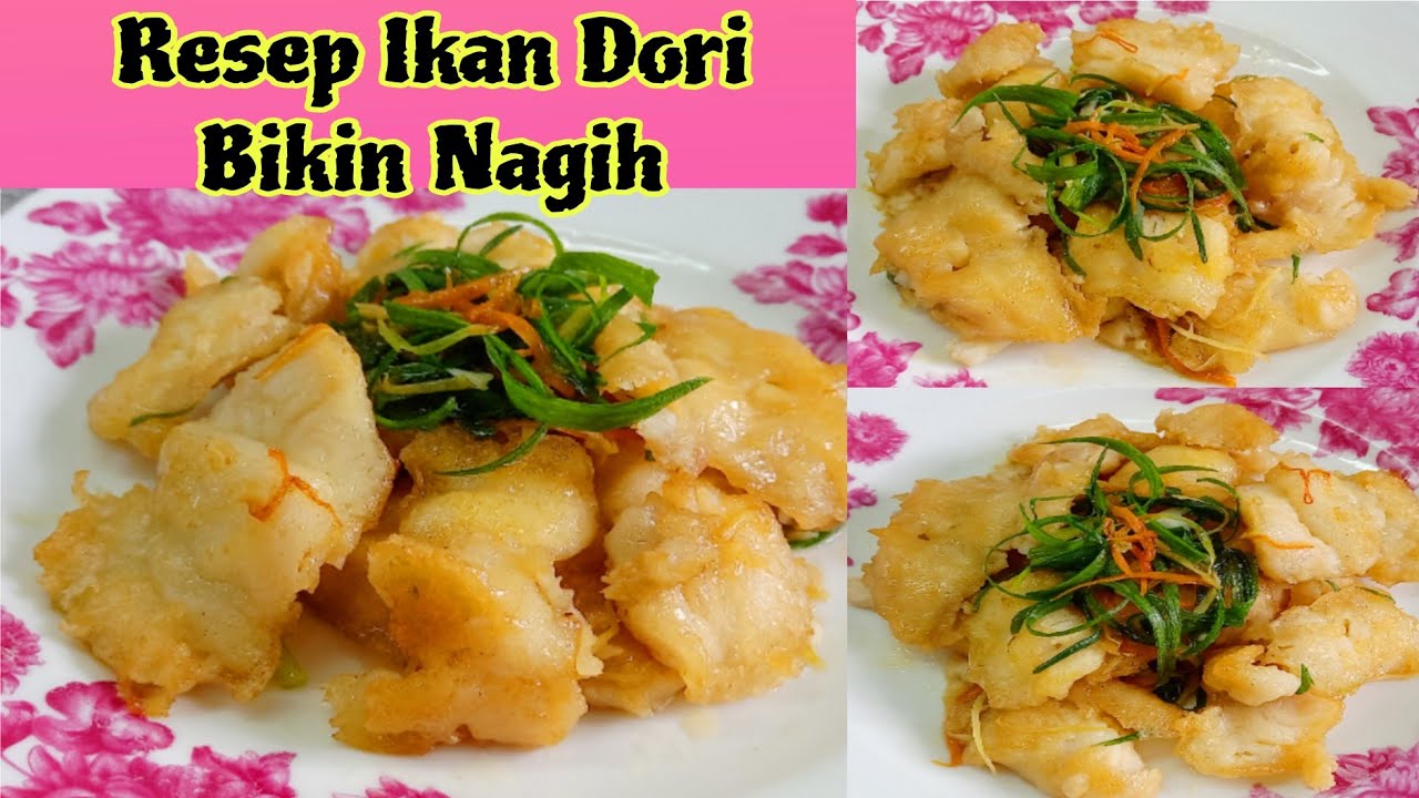 MASAK IKAN FILLET ALA HONGKONG || CARA MASAK IKAN DORI GORENG SAUS KECAP ASIN || FISH FILLET RECIPES