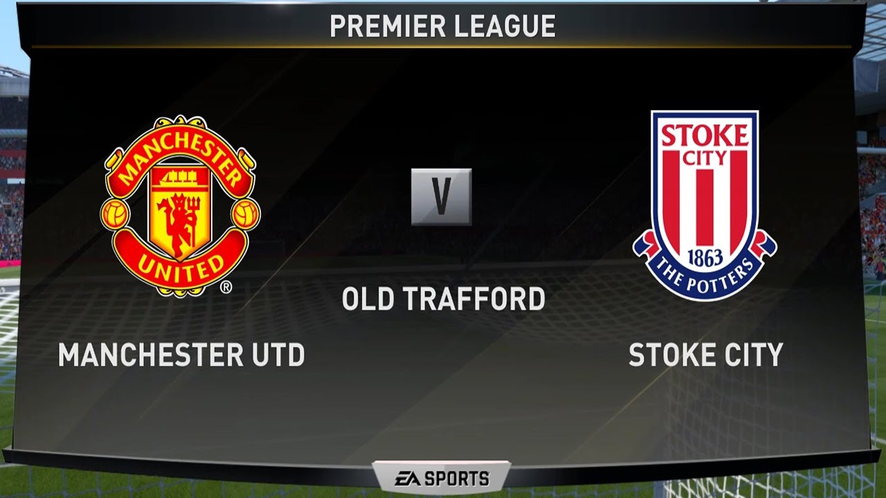 FIFA 17 PC Gameplay - Man United vs Stoke City Full Match [FIFA 17/2017 PC Max Settings 60FPS]