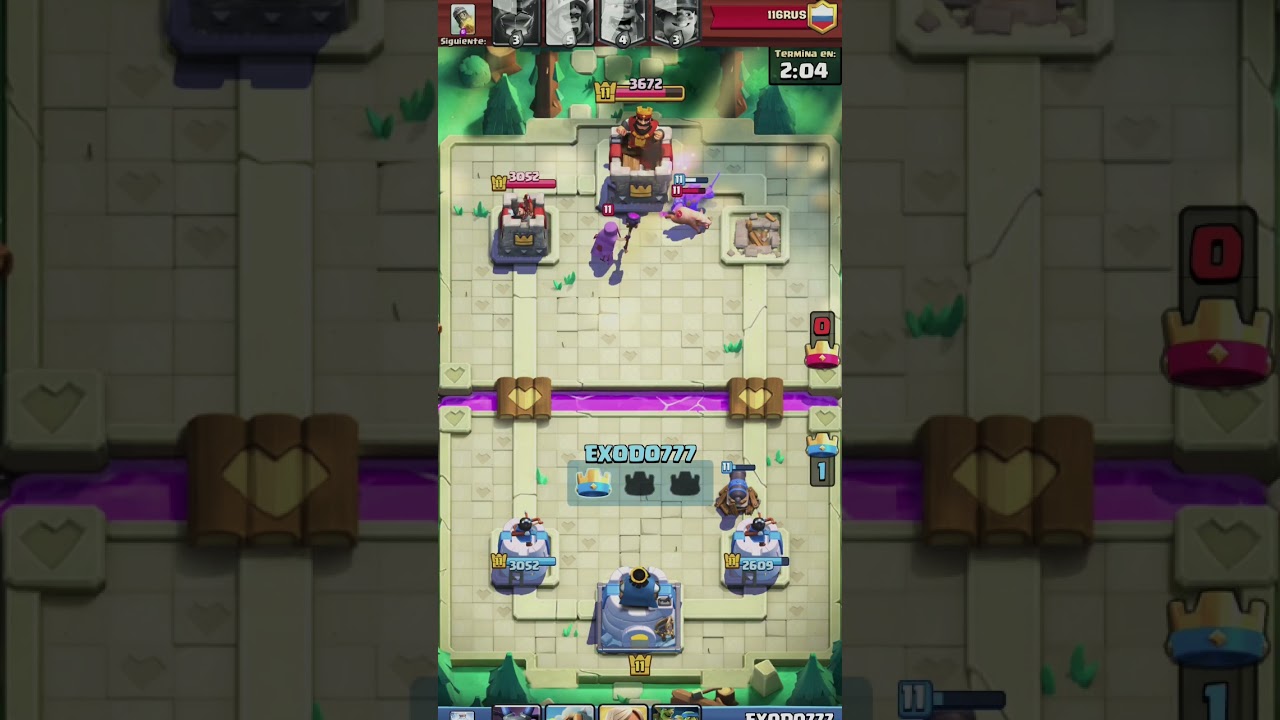 CUMPLIENDO DESAFIO #clashroyale #partidaepica #epicgame #gaming #clahroyale #competitivo #supercell