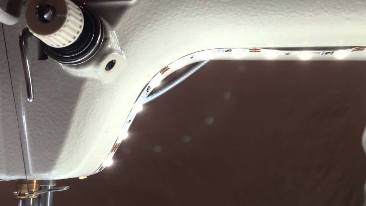 LED Light Strip Installed on Juki DDL-8700