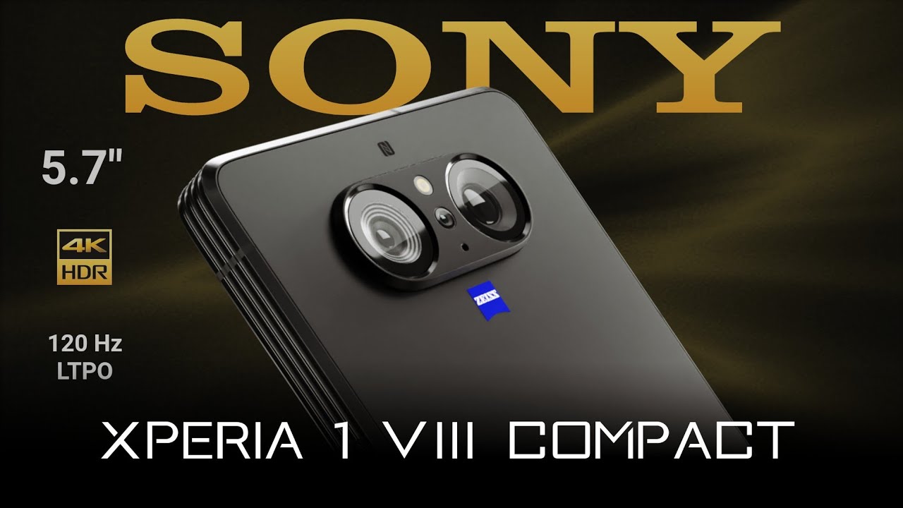 Xperia 1 VIII Compact &ndash; 5.7&rdquo; 4K HDR &bull; Dual ZEISS Cameras &bull; 4700 mAh &bull; Ultra-Symmetric Design