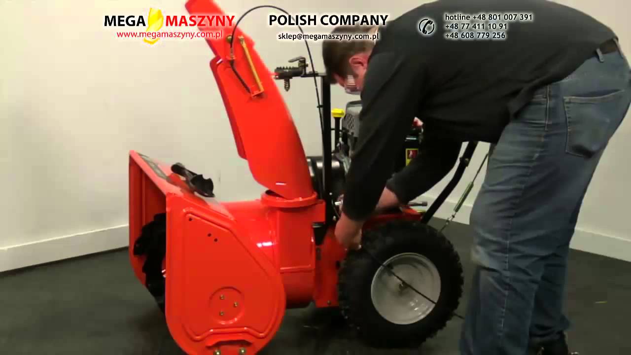 Montaż odśnieżarki ARIENS Deluxe Platinum Sno-Thro