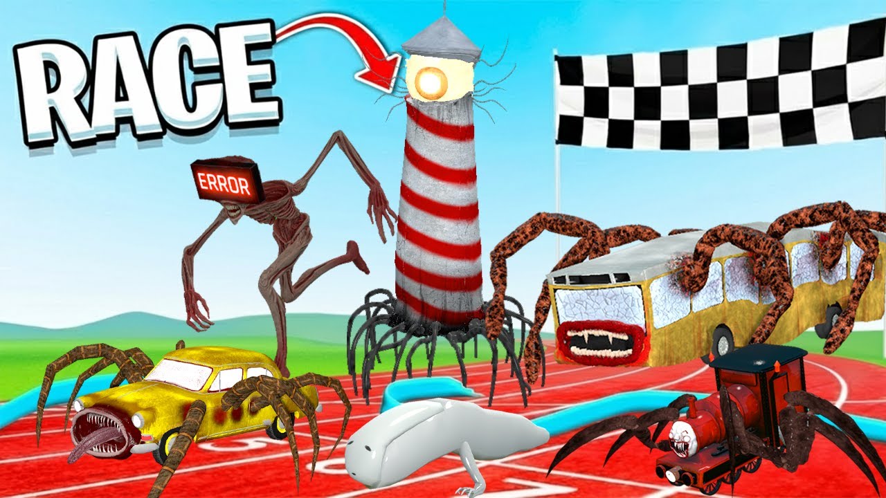 Who’s the Fastest Trevor Henderson Monster? (GMod)