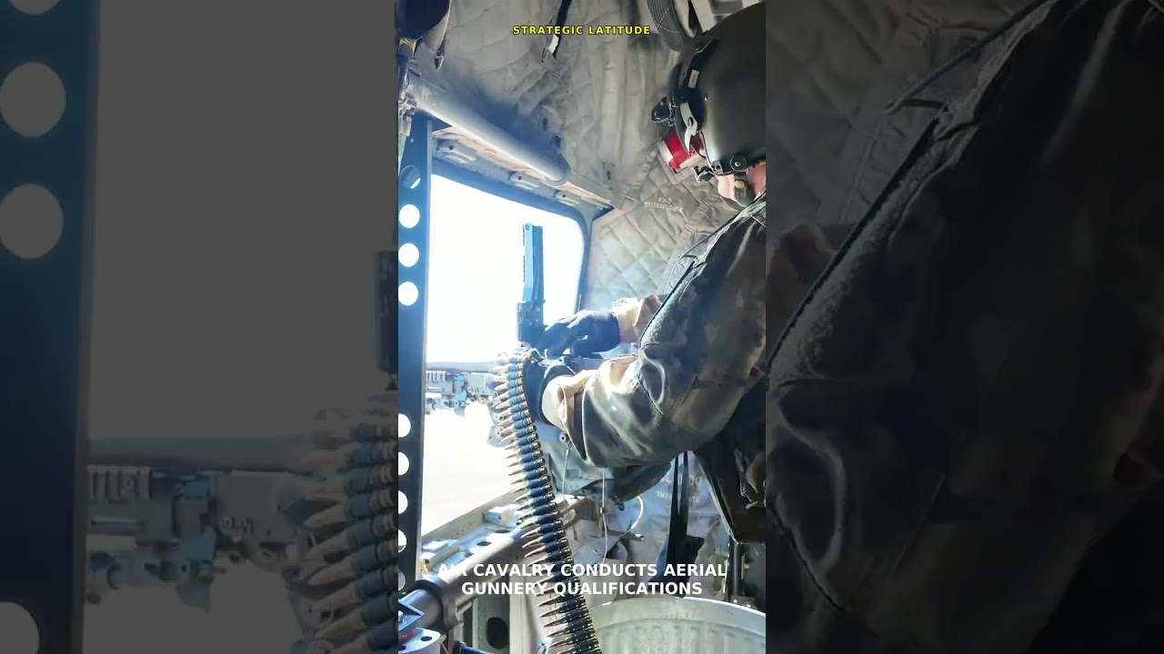 Why Are Black Hawks and Chinooks Firing Machine Guns?