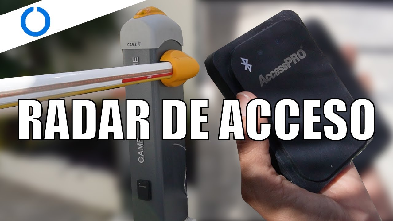 INSTALACIÓN RADAR A BARRERA VEHICULAR