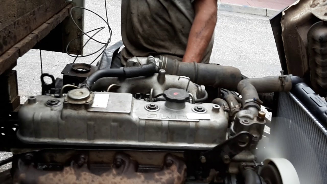 Motor JMC 2.8 recién armado